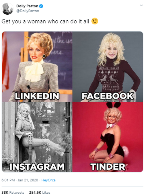Dolly Parton went viral with this post on Instagram - Osortoo Dolly Parton went viral with this post on Instagram