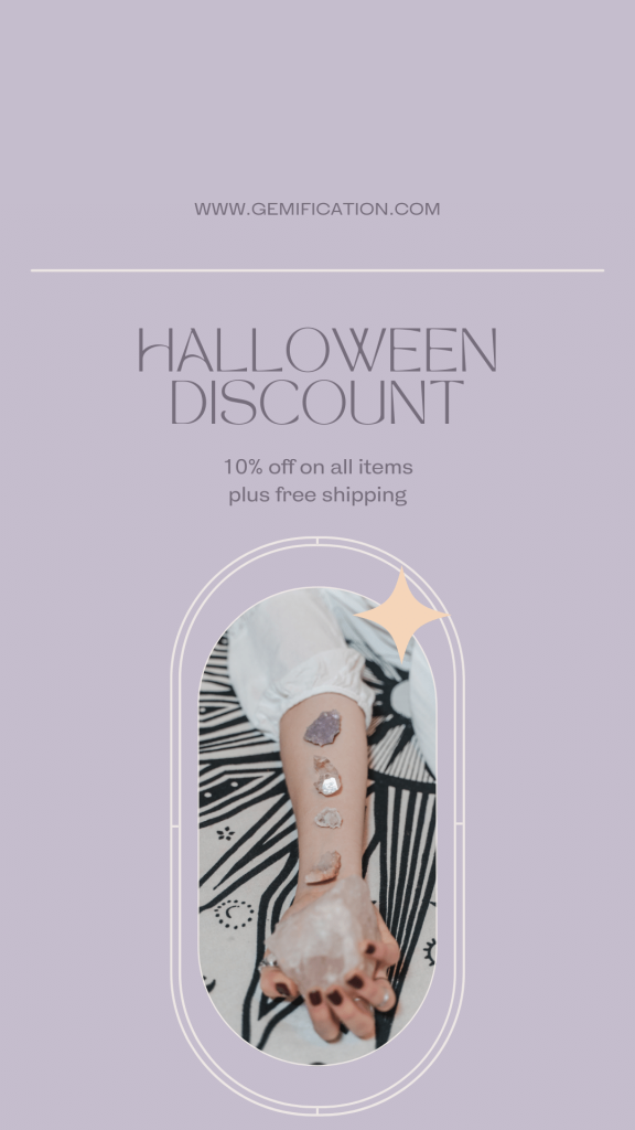 11 - Osortoo Halloween discount on chakra stones